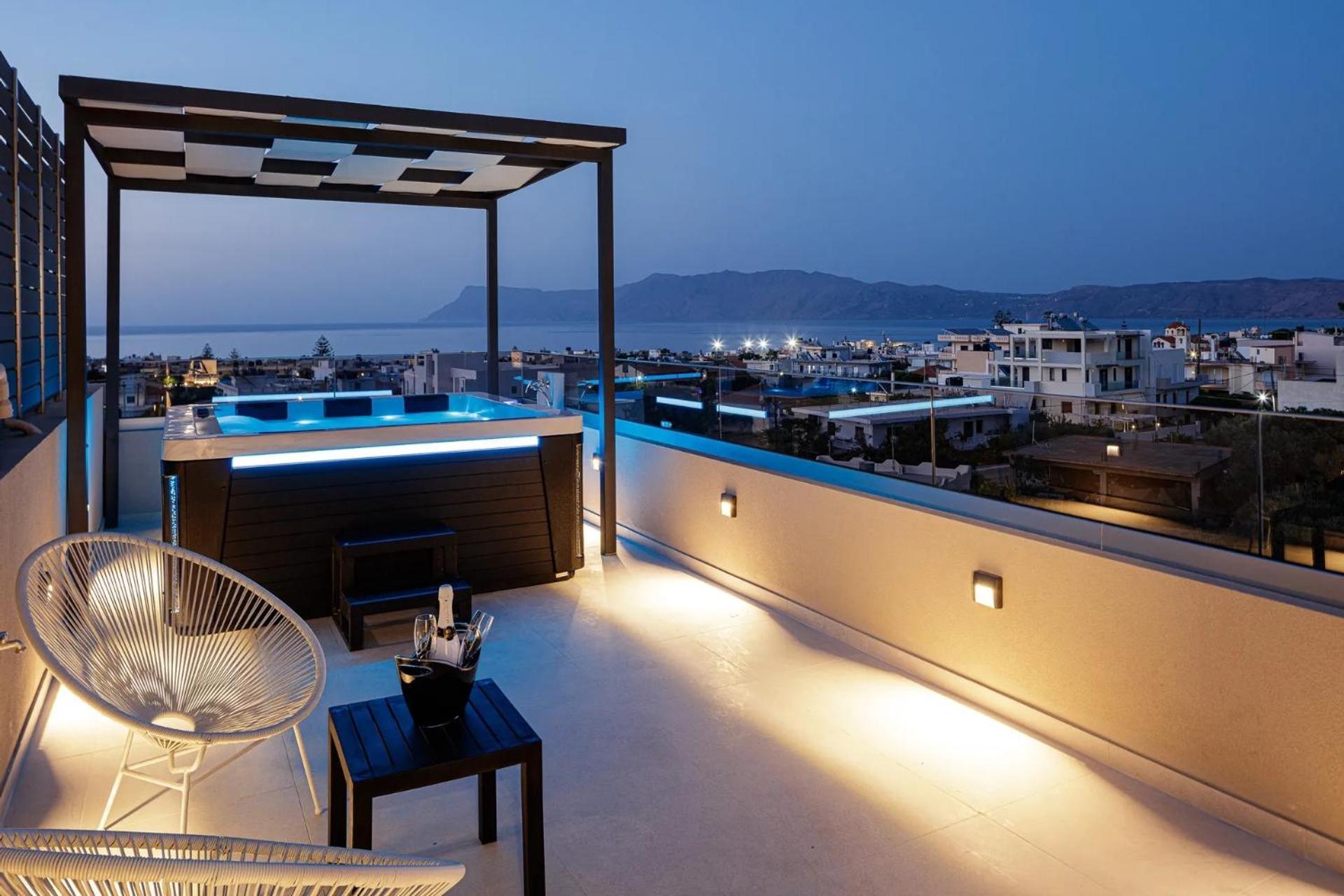 Sapphire Horizon Suites Kíssamos Eksteriør billede