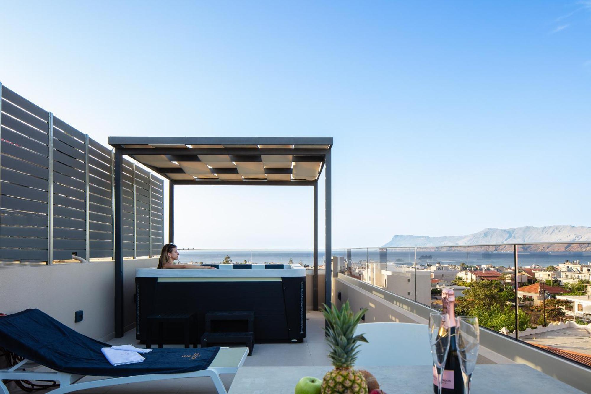 Sapphire Horizon Suites Kíssamos Eksteriør billede