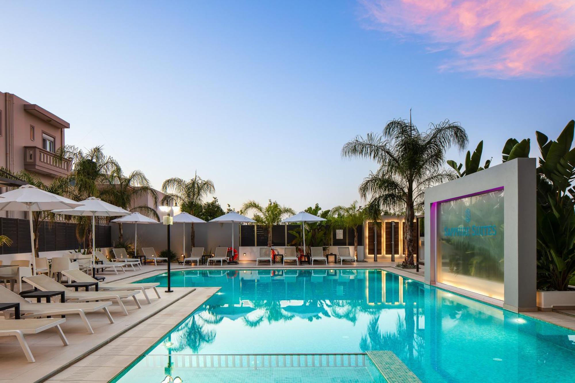 Sapphire Horizon Suites Kíssamos Eksteriør billede